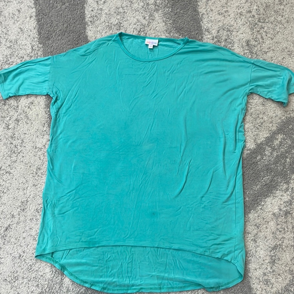 Lularoe Seafoam Green Irma Size XS